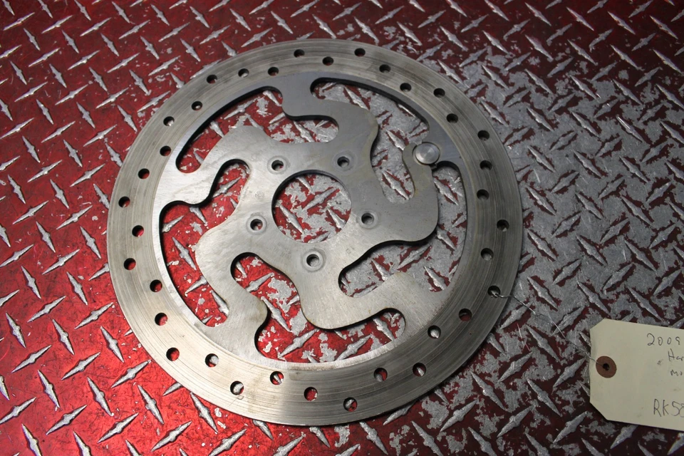 2010 HARLEY DAVIDSON ROAD KING OEM ПРАВЫЙ ПЕРЕДНИЙ ТОРМОЗ РОТОР ПРЯМОЙ RK58 - Изображение 3 из 4