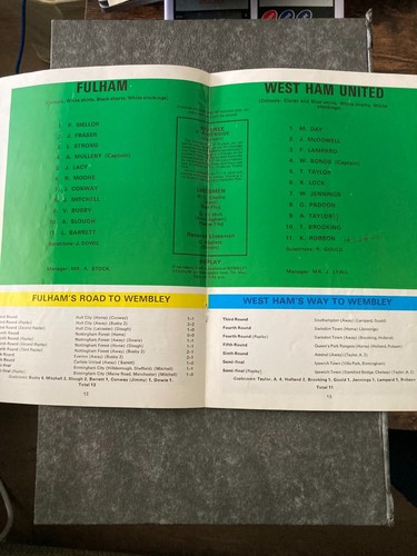 FA Cup Finals Semi Finals 1950s 1960s 1970s 1980s 90s choose from list FREE POST - Picture 56 of 105