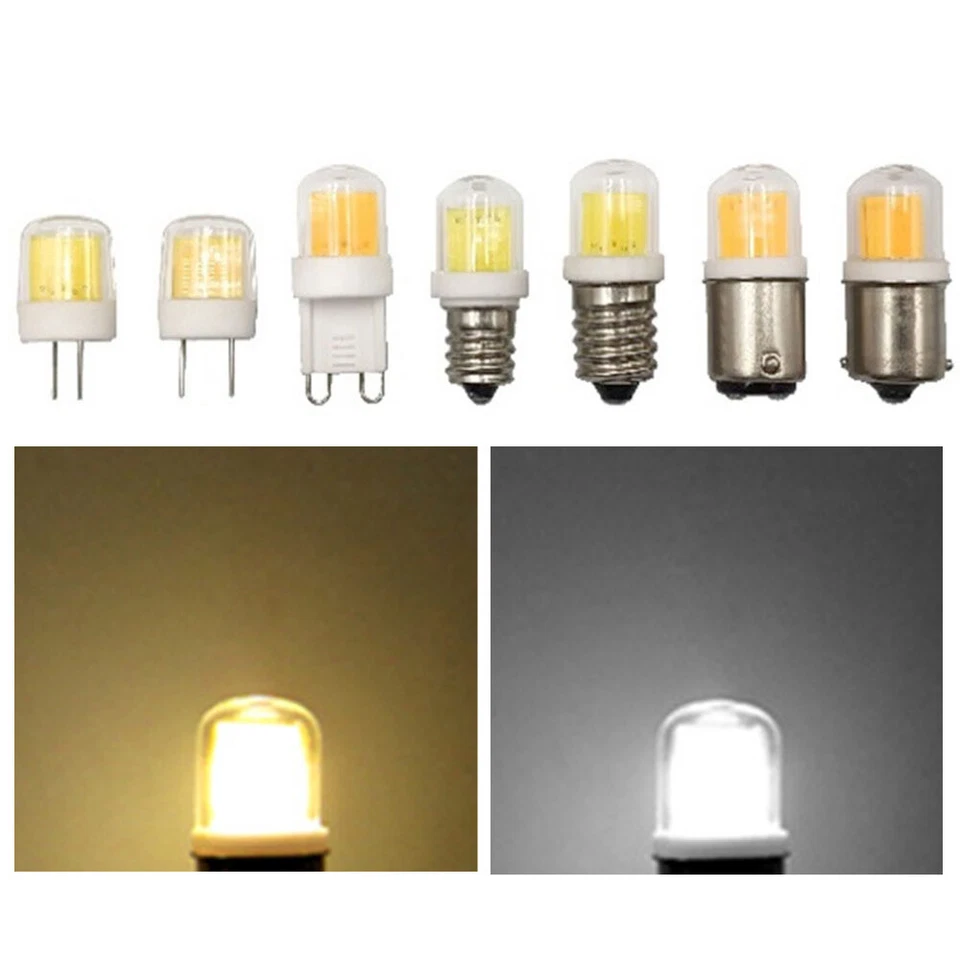 5W Dimmbare 220V LED COB Glühbirne G4 G8 G9 E11 E14 BA15S BA15D Licht Lampe DE - Bild 1 von 4