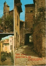 CARTE POSTALE,  DIEULEFIT  (26) VIEUX QUARTIERS