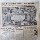 Boston Red Sox 1946 Fenway Park Baseball Stadium MLB All Star Game Boston Mass — photo 4