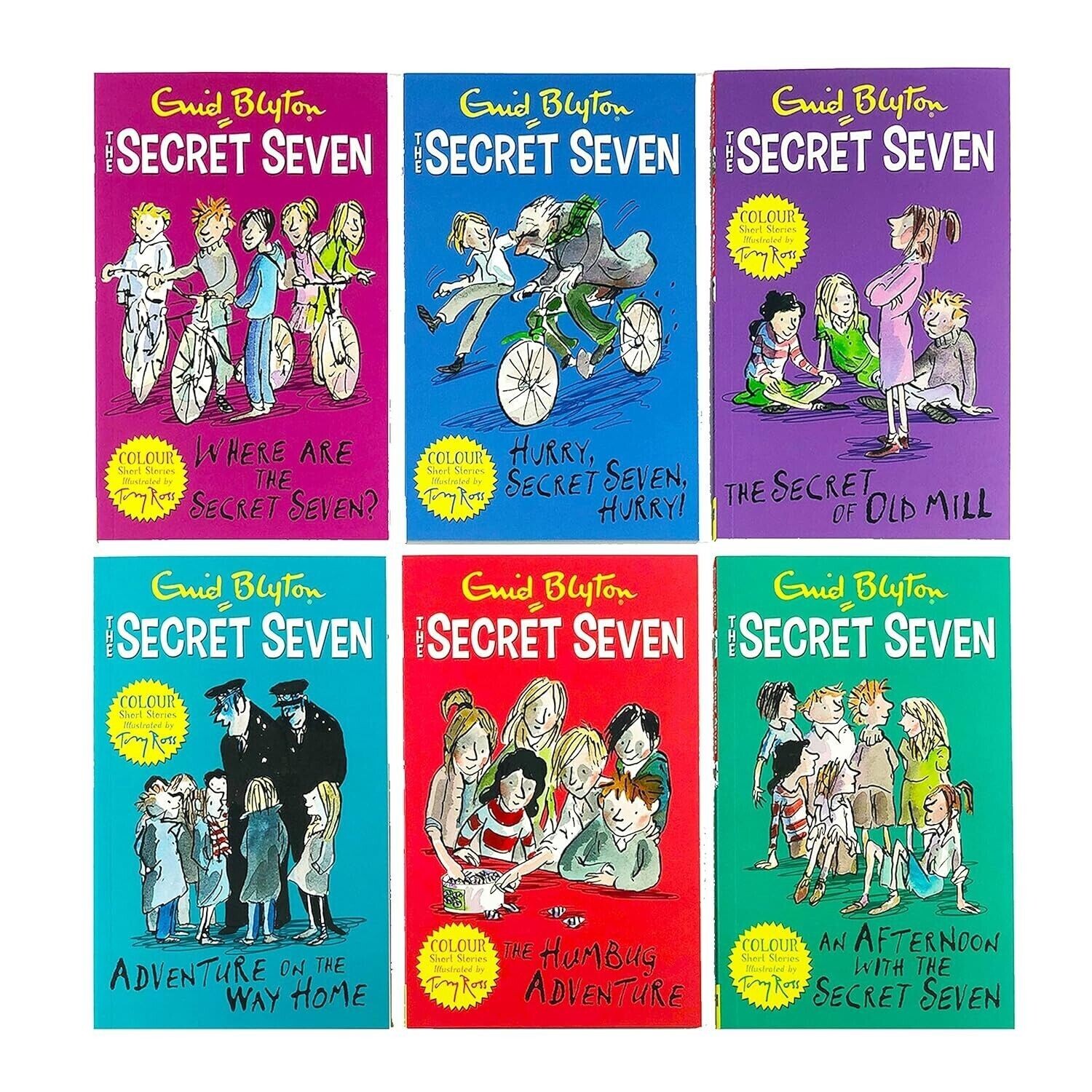 The Secret Seven Short Story Collection 6 Books Collection Set by Enid Blyton
