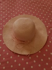 girls light pink easter hat size 6 7 8 9 10