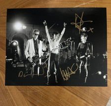 * BAUHAUS * signed 11x14 photo * DAVID J, DANIEL ASH & KEVIN HASKINS * 4 * BAUHAUS * signed 11x14 photo * DAVID J, DANIEL ASH & KEVIN HASKINS * 4