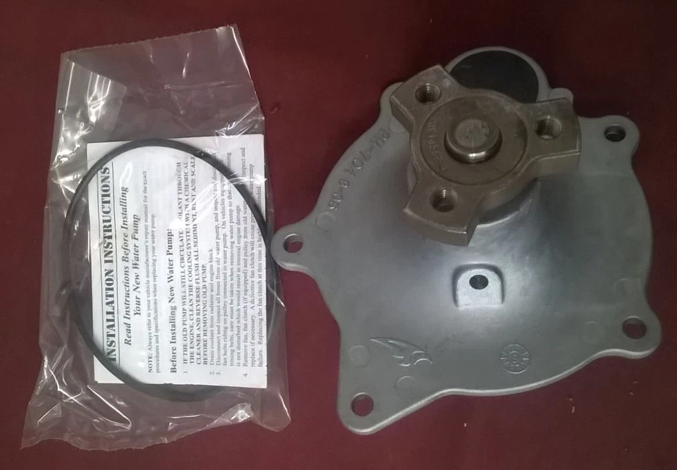 BOMBA DE AGUA AIRTEX NUEVA PARA PLYMOUTH VOYAGER 1990-2000, 6 CILINDROS, 3,3 L, 3,8 L Foto 2 de 2