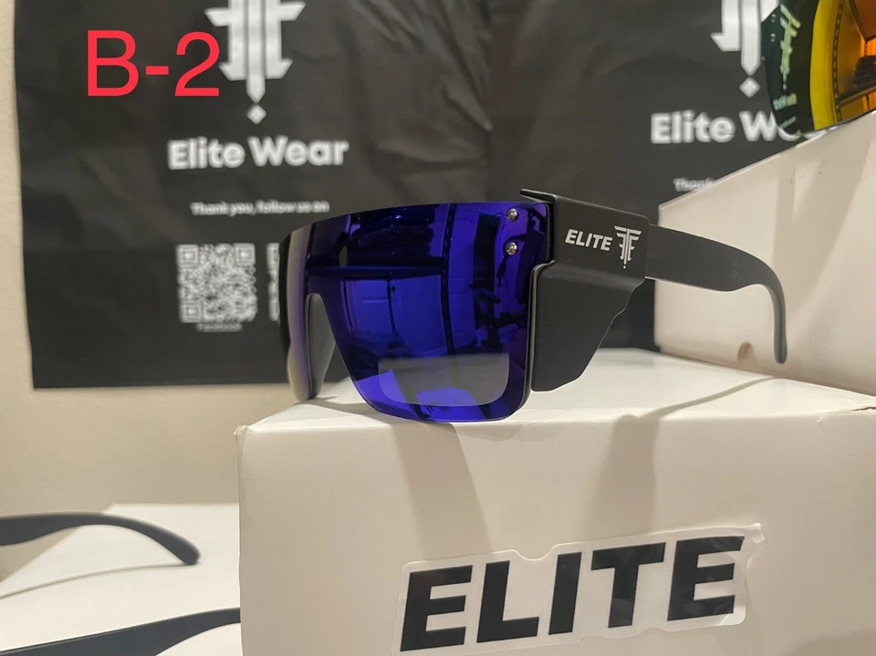 elite safety glasses ansi z87 polarized blue - Image 2 of 3