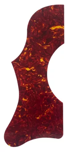 Pickguard For Gibson J45 &J50 Acoustic Guitar Self Adhensive-lefthand RED