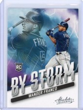 2022 Absolute Wander Franco By Storm Rookie - Tampa Bay Rays