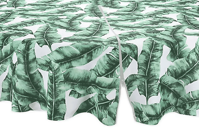 banana leaf patio umbrella Summer Banana Leaf Patio Umbrella Indoor Outdoor Fabric Tablecloth 60