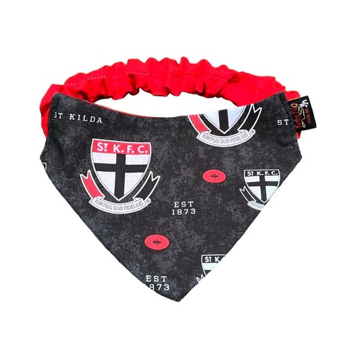 ST KILDA SAINTS AFL Football Dog Collar, Lead, Doggy 'dana, Harness; FUNKY FIDO - Picture 7 of 34