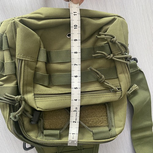 Mens Backpack Tactical Sling Shoulder Bag Molle Travel Chest Pack Outdoor Hiking - Picture 17 of 38
