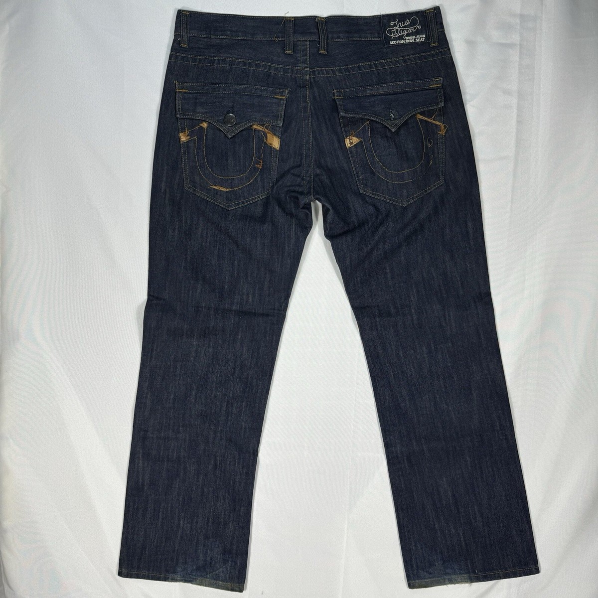 TRUE RELIGION  BRAND JEANS ダメージデニムタグ付　27 TRUE RELIGION BRAND JEANS ダメージデニムタグ付27