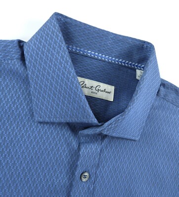 princess polly baby blue dress Blue Textured Formal Shirt main image 0