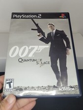 James Bond 007: Quantum of Solace (PS2, 2008) Video Game Action Adventure