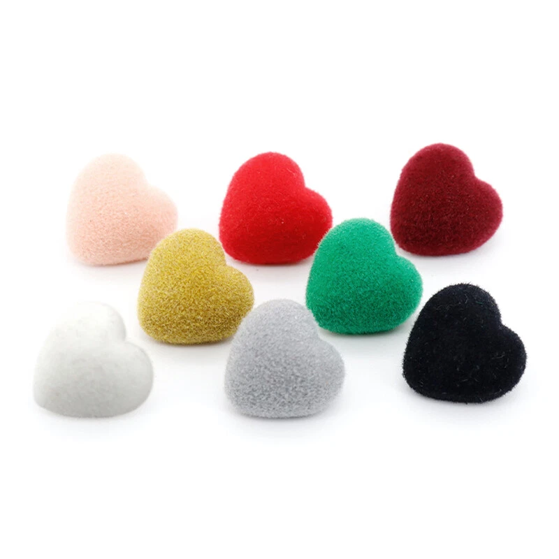 10Pcs Cute Heart-Shaped Sewing Shank Buttons for Clothing DIY Craft Decor Sweet - Image 3 of 4