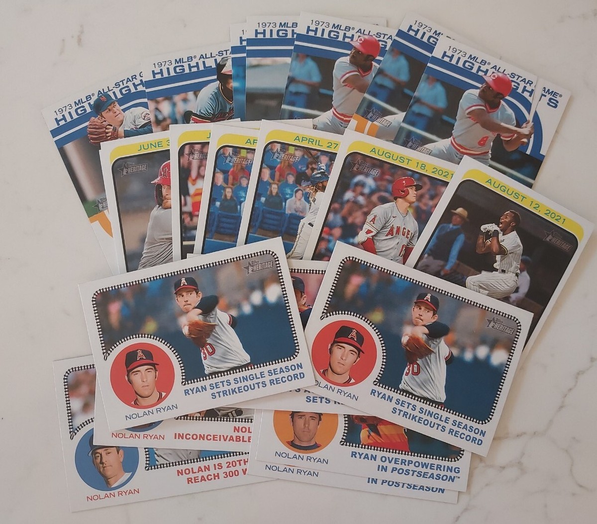 2024 Topps Heritage New Age Performer Inserts (Pick Your Own) Finish