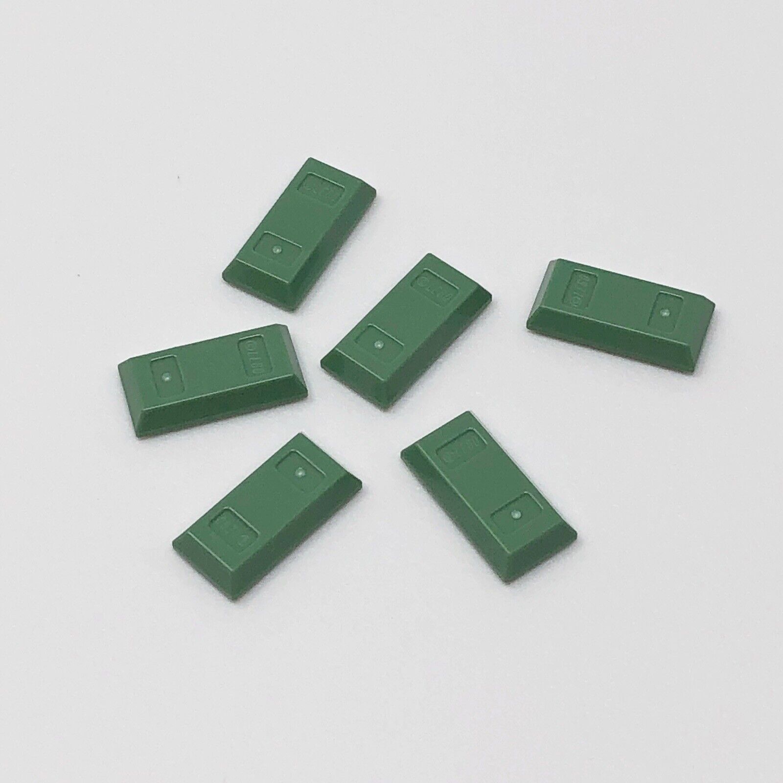 99563 LEGO Part Minifig Utensil Ingot (Bar) SAND GREEN (6)