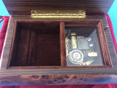Reuge ミュージックボックス スイス製 Vintage Swiss Reuge Music Box 72 Key Bach, Corelli & Mozart Minuet