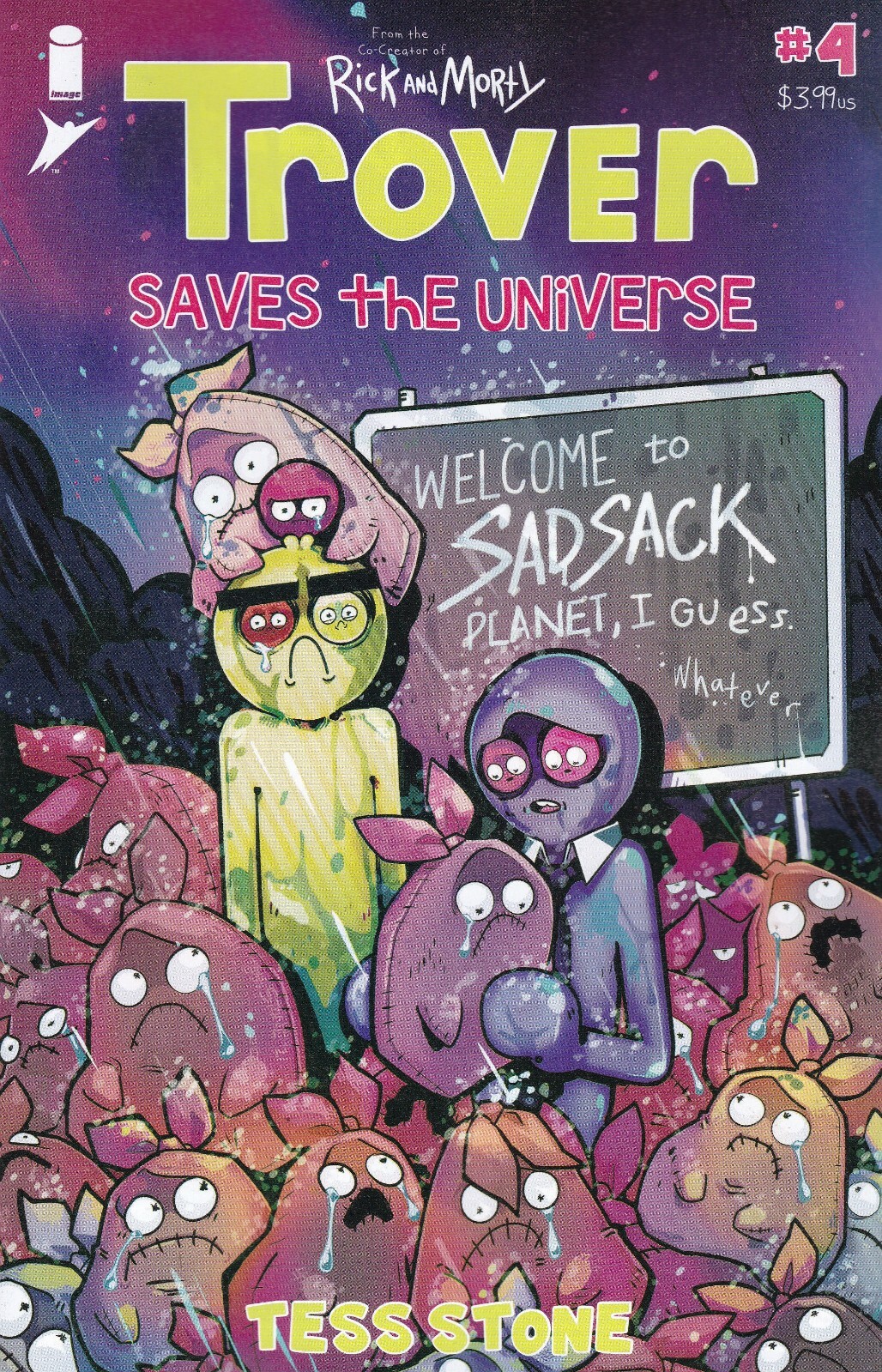 TROVER SAVES THE UNIVERSE (2021) #4 - Back Issue