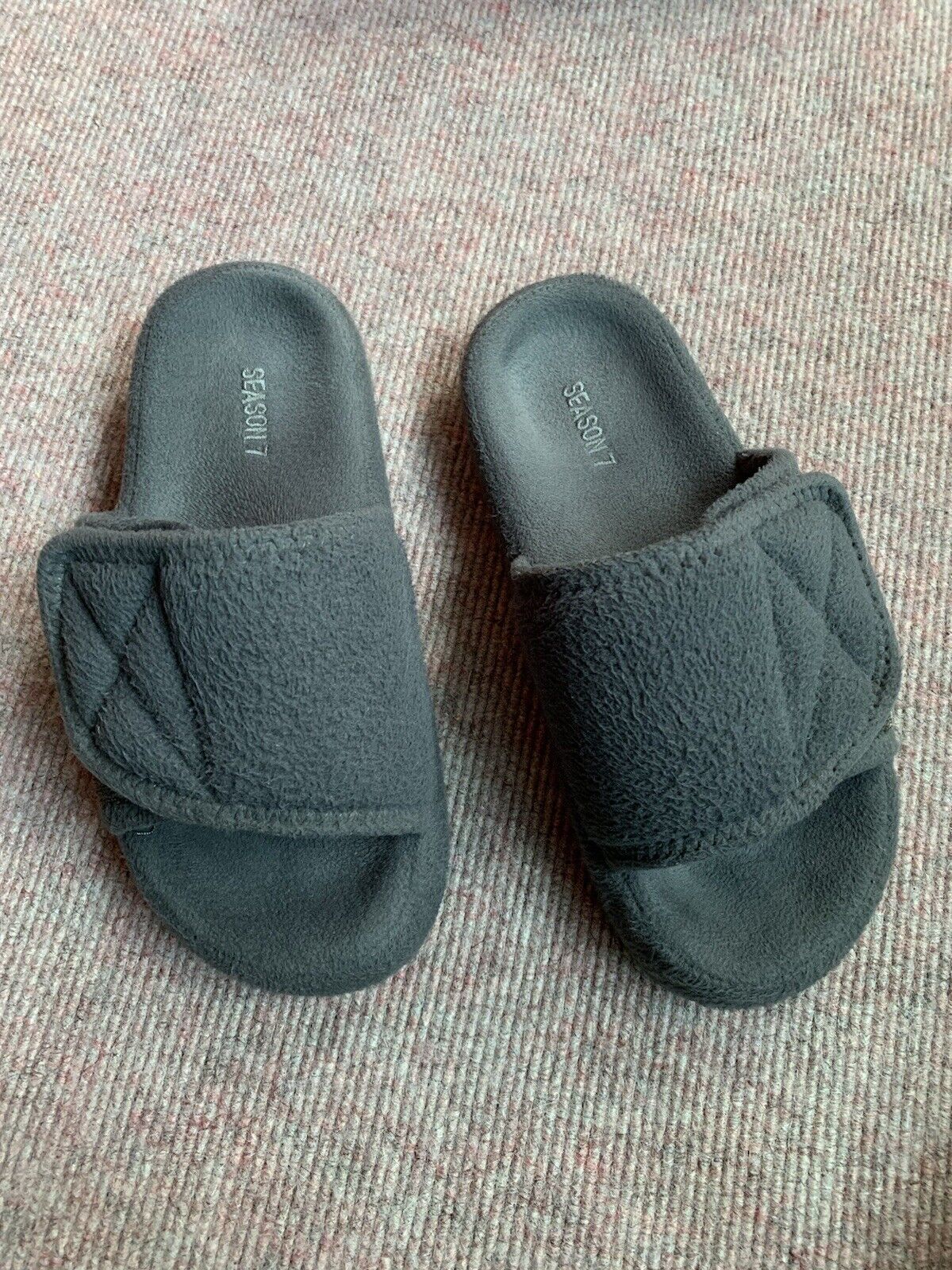 Yeezy Season 7 Fleece Slides eBay