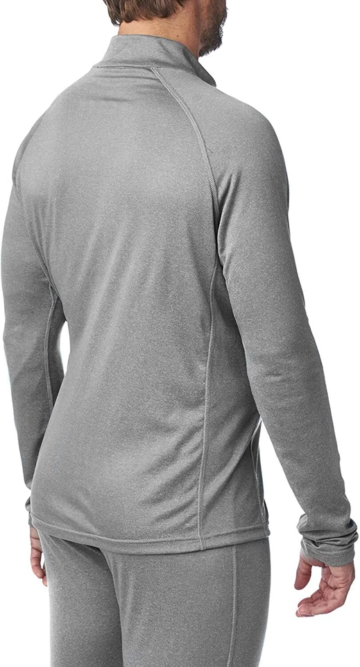NWT Sixsite Mens Cimarron Base Layer Shirt SMALL Polartec Merino Wool USA Zip - Image 3 of 4