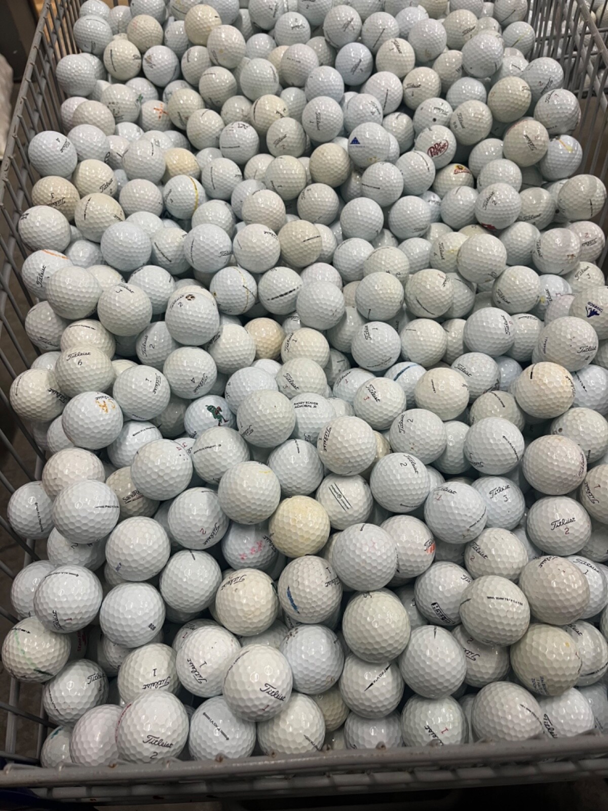 Used Golf Balls Titliest Pro V 1 Smudges/Scuffs/discoloration eBay