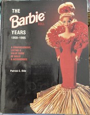 The Barbie Doll Years Book Patrick C Olds 1959-1995 Listing and Value Guide 1996