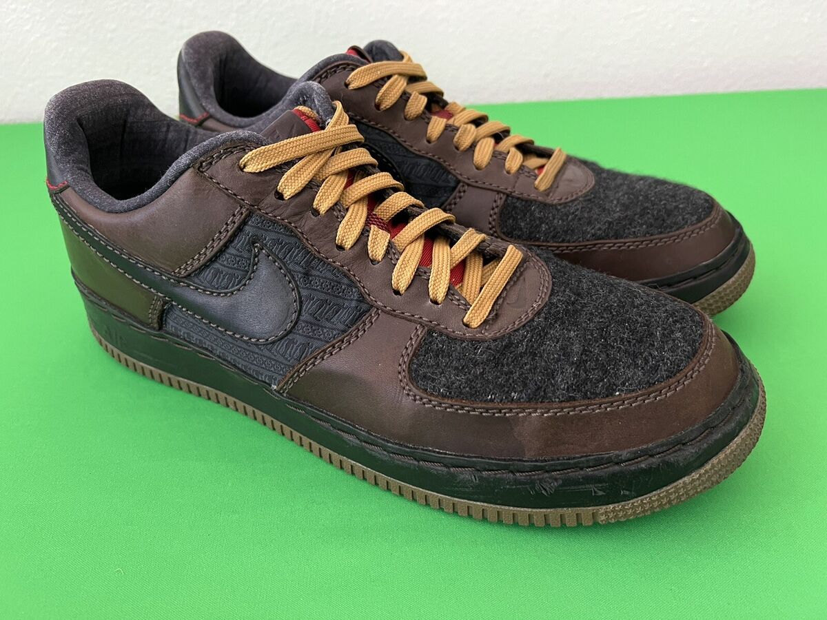VTG 2006 Nike Air Force 1 Low Inside Out Leather Baroque VTG 2006 Nike Air Force 1 Low Inside Out Leather Baroque