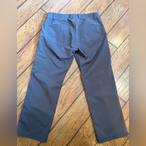 Under Armour Storm Pants mens 38x30 gray Straight performance comfort golf - Picture 3 of 13