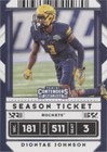 2020 Panini Contenders Draft Picks Diontae Johnson #34