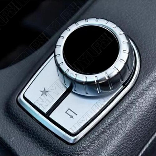 Multimedia Switch Cover Trims For Benz A Class W176 B Class W246 CLA Class C117 - Picture 4 of 5