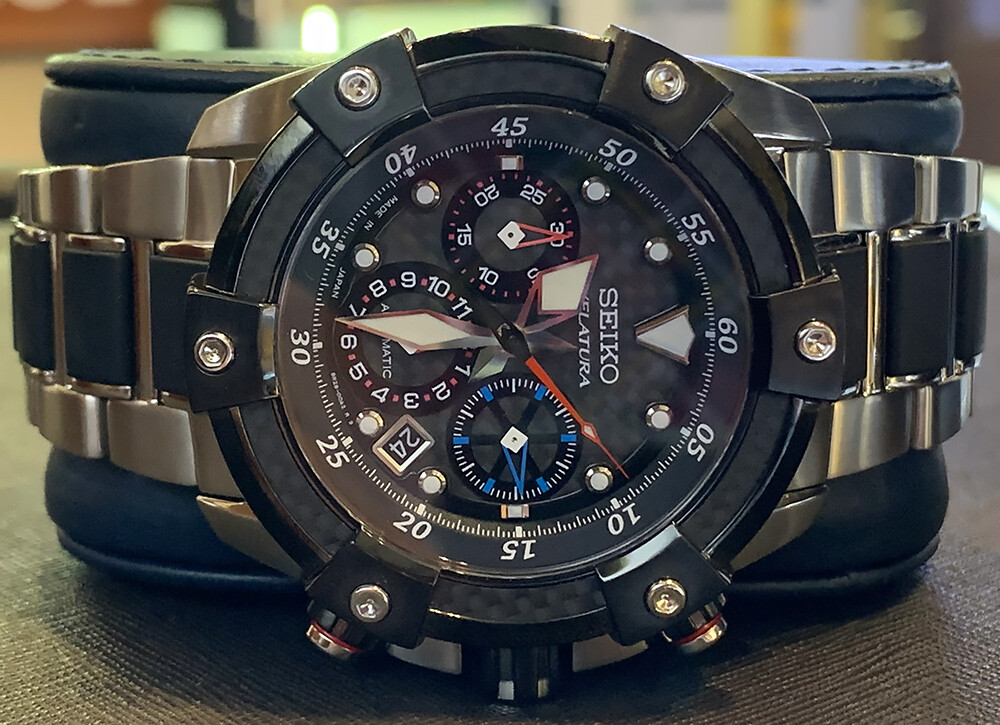 Seiko Velatura Men's Black Watch - SRQ001 for sale online | eBay Seiko Velatura Men's Black Watch - SRQ001 for sale online | eBay