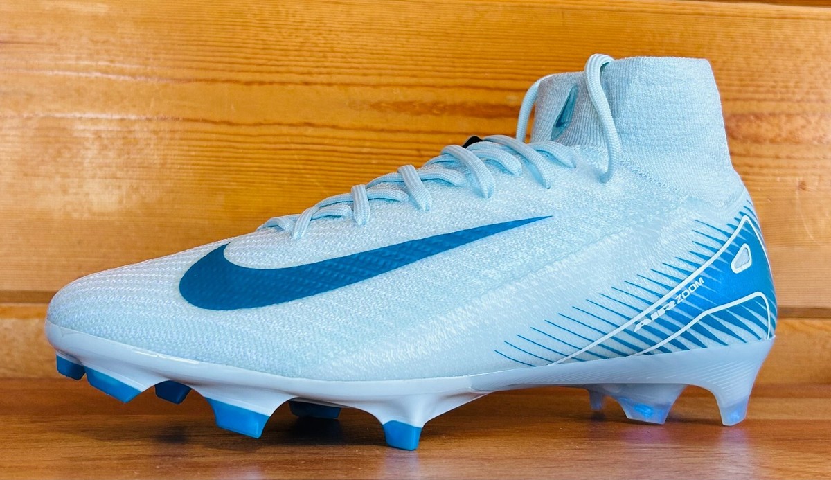 Nike Mercurial サッカーシューズ ホワイト/ブルー Nike Air Zoom Mercurial Vapor XVI Academy Firm Ground/Mixed Ground