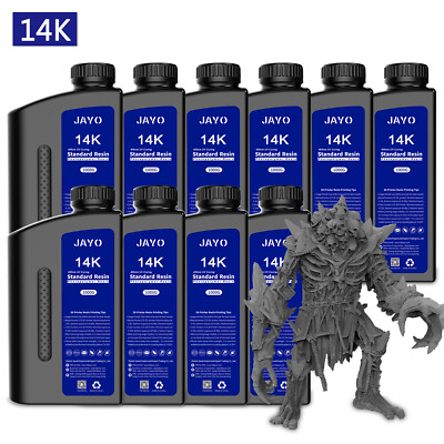 JAYO 10KG Dunkelgrau 14K Hohe Präzision Mattes Finish UV Harz Premium 3D Resin