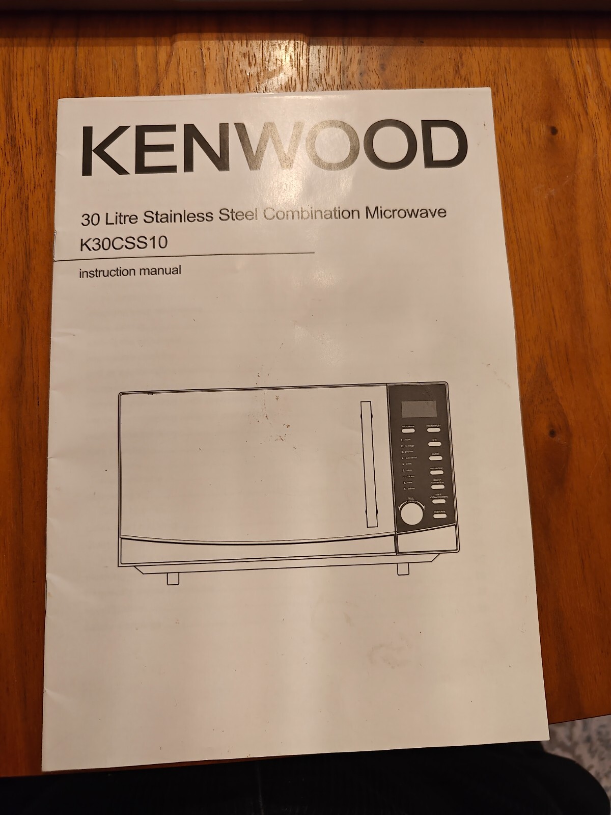 Kenwood K30CSS10 30 Litre Combination Microwave (Microwave and Grill