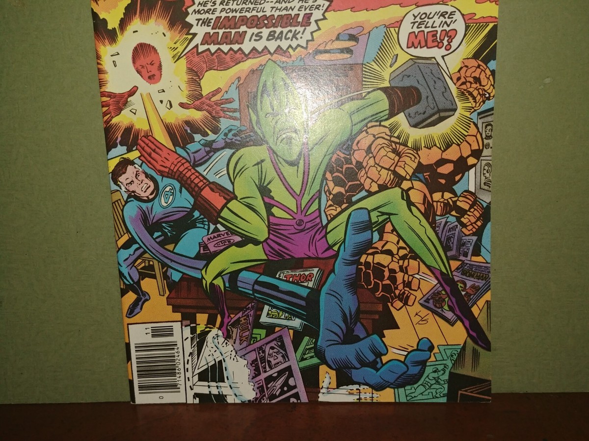FANTASTIC FOUR #176 (1976), Jack Kirby cover art, Impossible Man