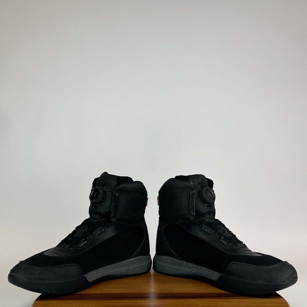 Mens Icon Overlord Vented CE Black Boa Motorcycle Riding Ankle