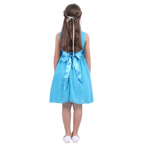 Formal Girls Bridesmaid Dresses Wedding Party Ball Prom Gown Long Cocktail Dress - Picture 4 of 116