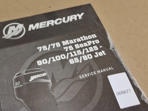 Mercury 75 90 100 115 125 65 80 Manuale di servizio 90-8M0110566 Nov 2015 NUOVO - Foto 4 di 9