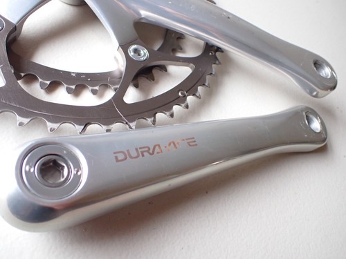 Crankset Shimano Dura Ace FC-7701 FC-7700 53 39 Standard 53T 39T 175mm DH47 - Picture 2 of 14