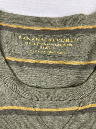 Banana Republic Mens Large Cashmere Blend Sweater - Picture 3 of 7