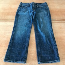 Citizens of Humanity Kelly 063 Stretch Low Waist Cropped Jeans Women 26 Blue