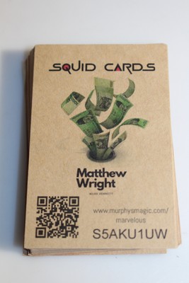 Marvelous Matthew Wright Squid Cards S5AKU1UW