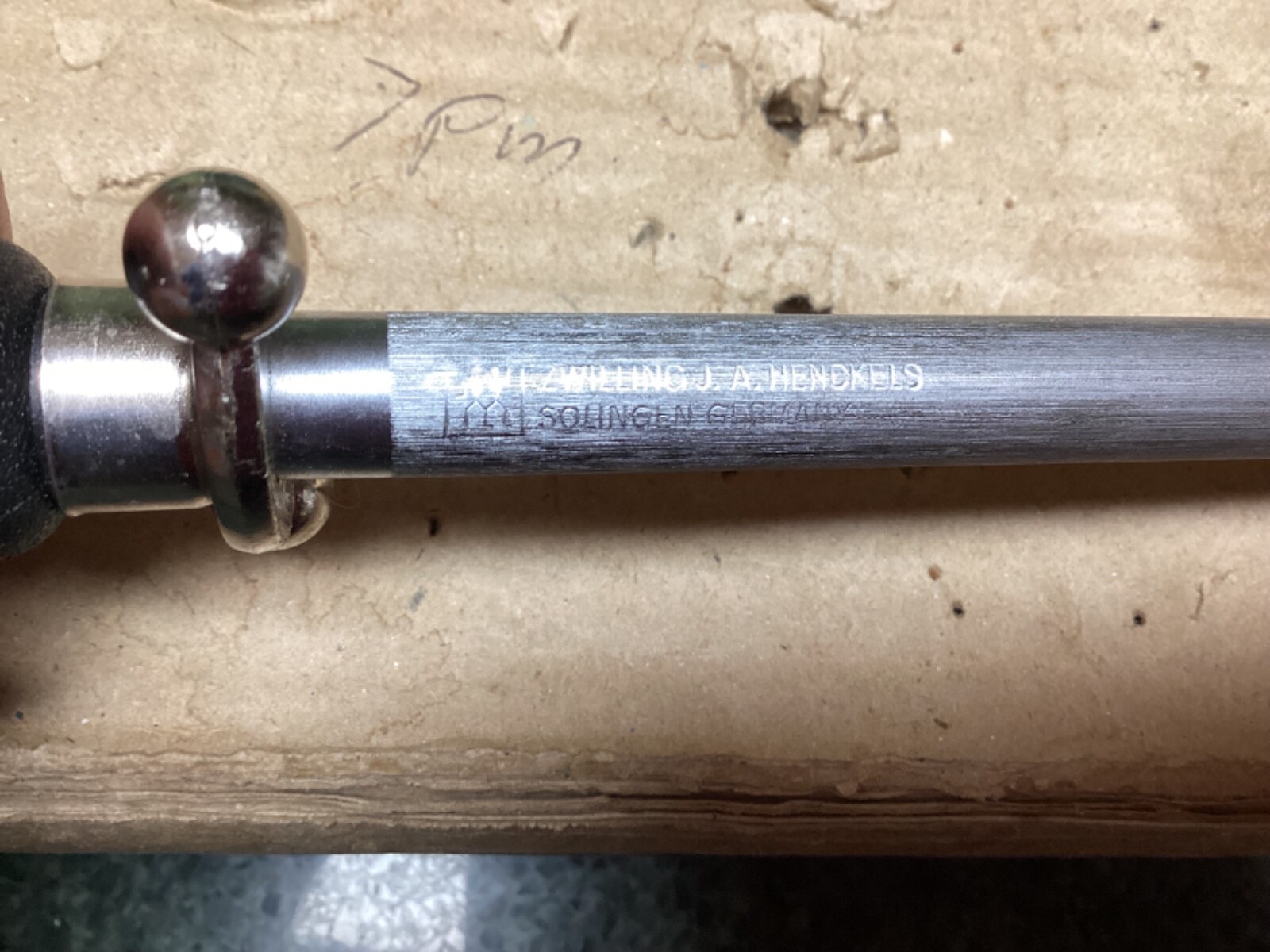 Zwillind J.A Henckels Solingen Germany Knife Sharpener Sharpening Steel