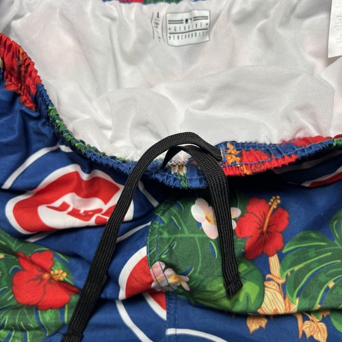 MLB Genuine Merchandise Men’s Chicago Cubs Floral Board Swim Shorts L - Picture 7 of 13