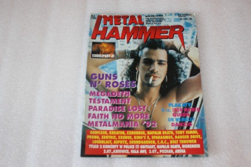 Metal Hammer 6/1992 Guns N' Roses, Iron Maiden, Queen, Danzig, Paradise Lost - Bild 1 von 17