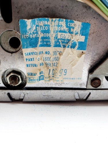 DELCO GM Radio auto stereo 881-7733 - Picture 9 of 15