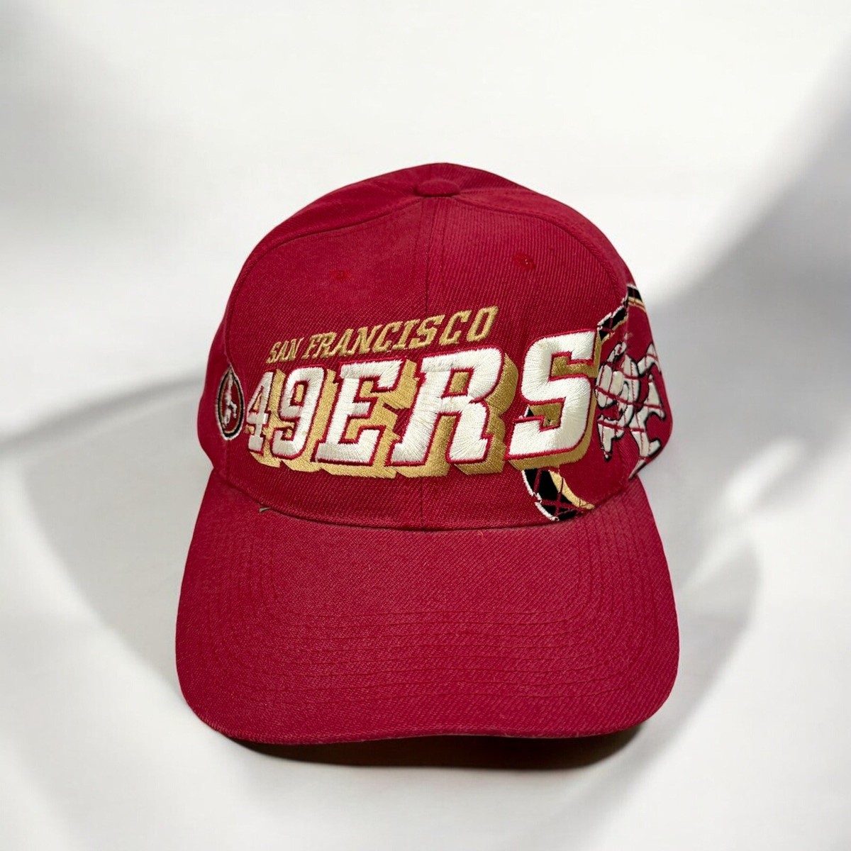sports specialties49ersキャップ　ビンテージ Vintage San Francisco 49ers Sports Specialties Hat Black Plain