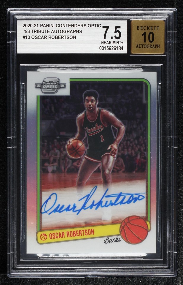 2020-21 Panini Contenders Optic - Oscar Robertson #83-OSC - 1 of 2