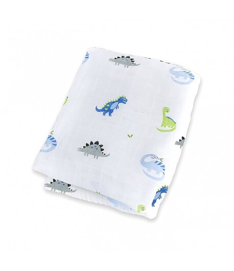 Copertina Swaddle Lulujo Baby Dinosauri 120x120 LJ036